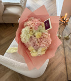 Hydrangea & Carnation Bouquet