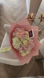 Hydrangea & Carnation Bouquet