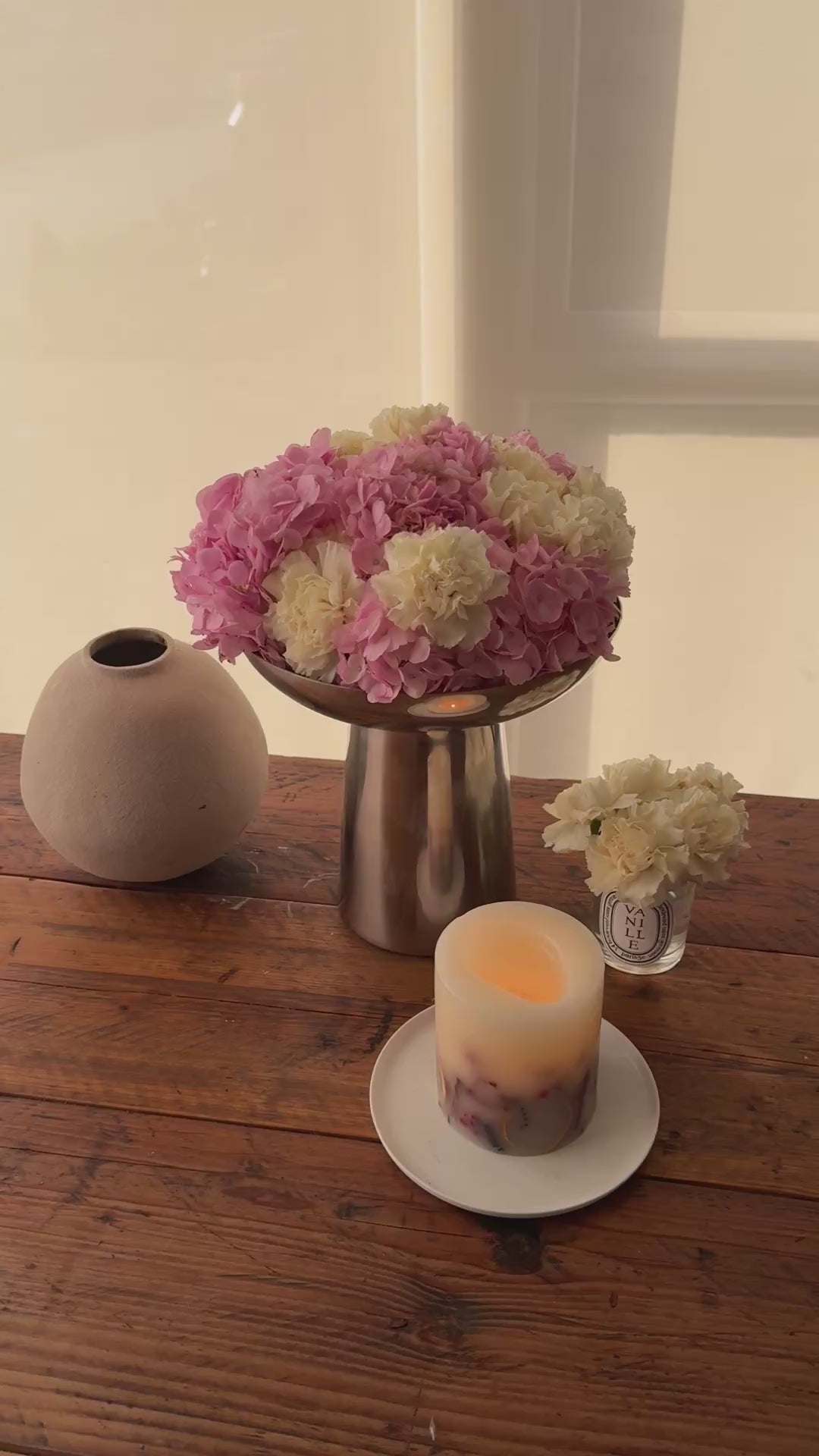 Hydrangea & Carnation Bouquet